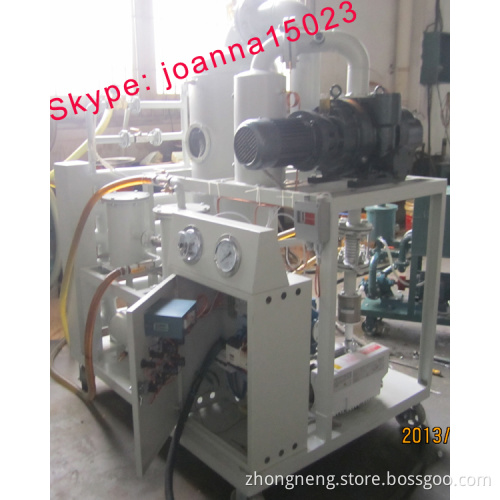 ZYD Double-stage Vacuum Transformer Oil Purifier Machine with roots pump